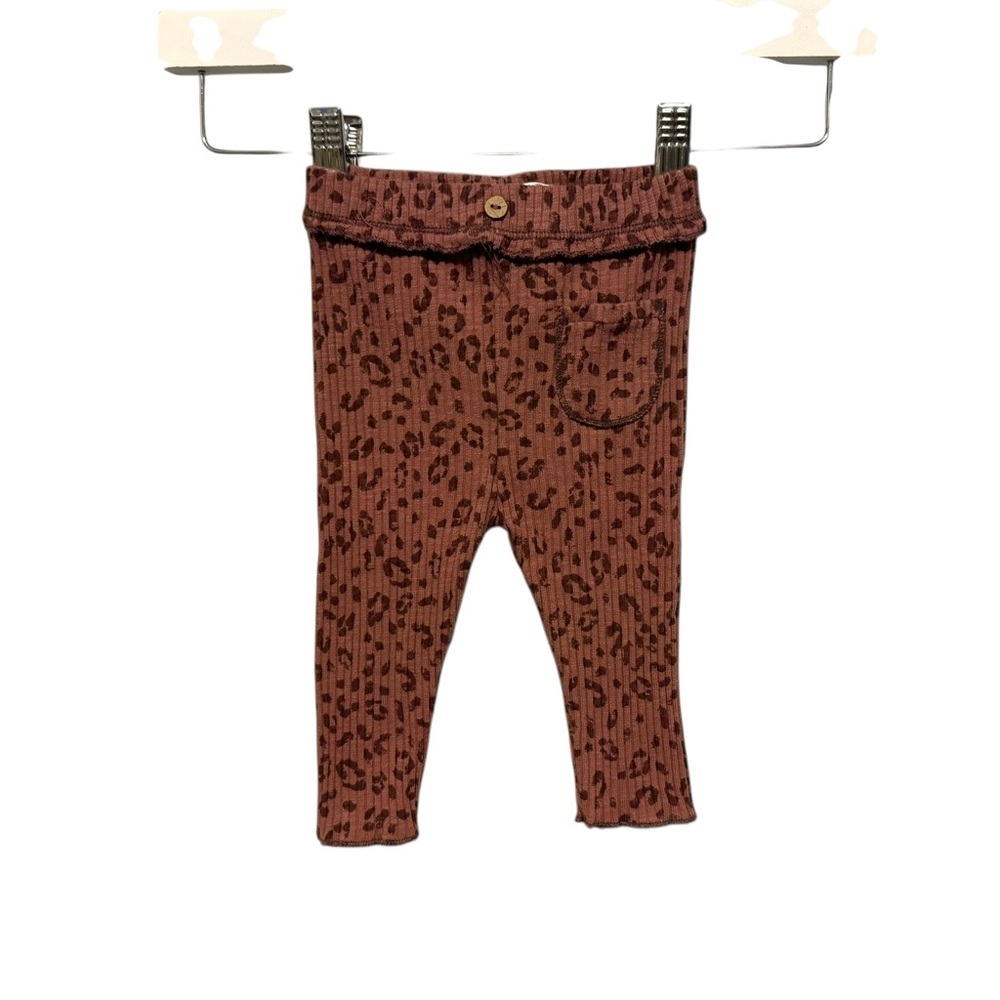 ⭐️ 5/$30 Zara Kids Ribbed Pants size 6-9 Months